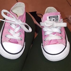 Toddler Pink Converse Sneakers